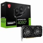 CARTE GHRAPHIQUE RTX4060 X2 8GB BLACK